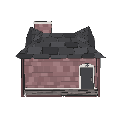 Small Brick House No Windows