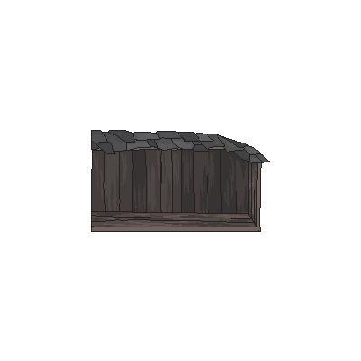 [Custom] Dark Wooden Side Building