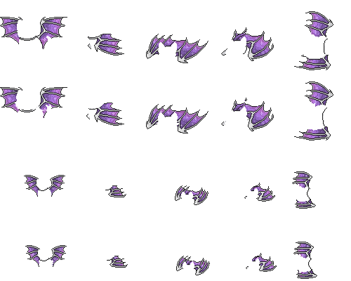 [Custom] Pale Purple Dragon Wing Collar