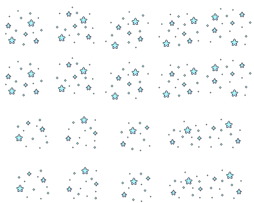 [Custom] Blue Floating Stars