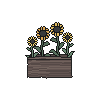 Large Sunflower Planter