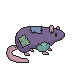 Fabric Scrap Rat Plushie