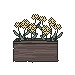 Large Yellow Carnation Planter