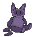 Purple Kitty Doll